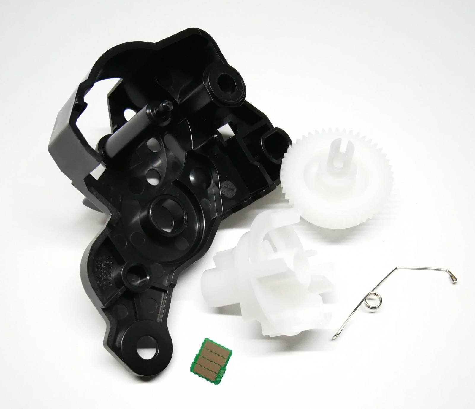 RESET KIT TN2420: RESET GEAR, SPRING, SIDE COVER AND CHIP
