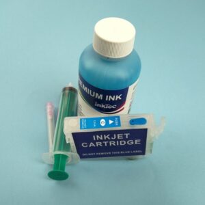 603XL CARTUCHO CIAN RECARGABLE CON TINTA