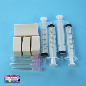 PACK ESPONJAS CARTUCHOS HP 300XL, 301XL, 302XL, 303XL, 304XL, 305XL CON JERINGAS Y AGUJAS