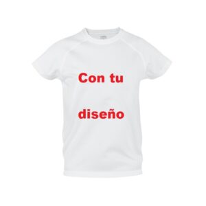 CAMISETA NIÑO TECNIC PLUS CON TU DISEÑO