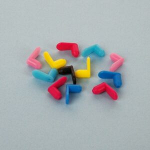 4 TAPONES DE GOMA PARA CARTUCHOS RECARGABLES