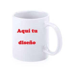 TAZA BLANCA PERSONALIZADA CON TU DISEÑO