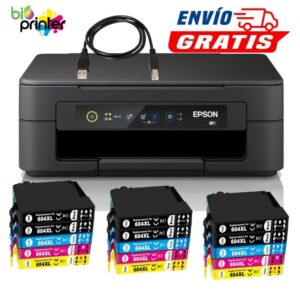 IMPRESORA EPSON XP-2200 XP-2205 CON CARTUCHOS COMPATIBLES PREMIUM INCLUIDOS