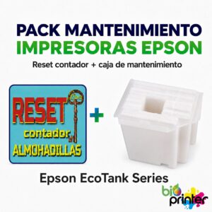 Kit Reparacion Almohadillas Epson EcoTank Series